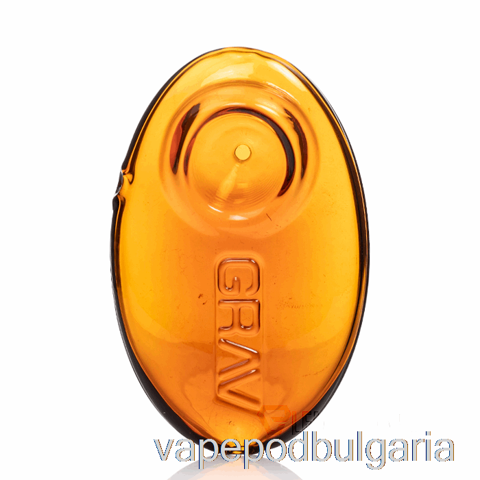 Vape 10000 Дръпки Grav Pebble Spoon Amber